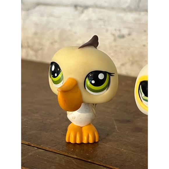 Littlest Pet Shop LPS Pair of Pelican Birds #797 #1350 - Picture 3 of 7
